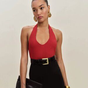 NWT Reformation Kylo Top - Sundried Tomato